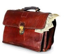 Портфель с деньгами